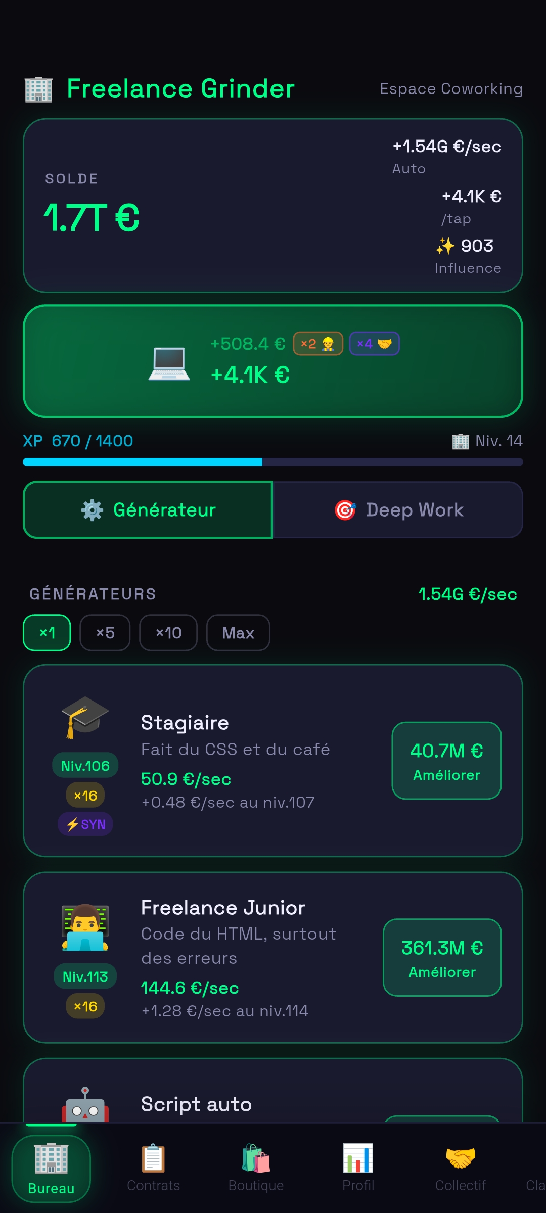 Générateurs